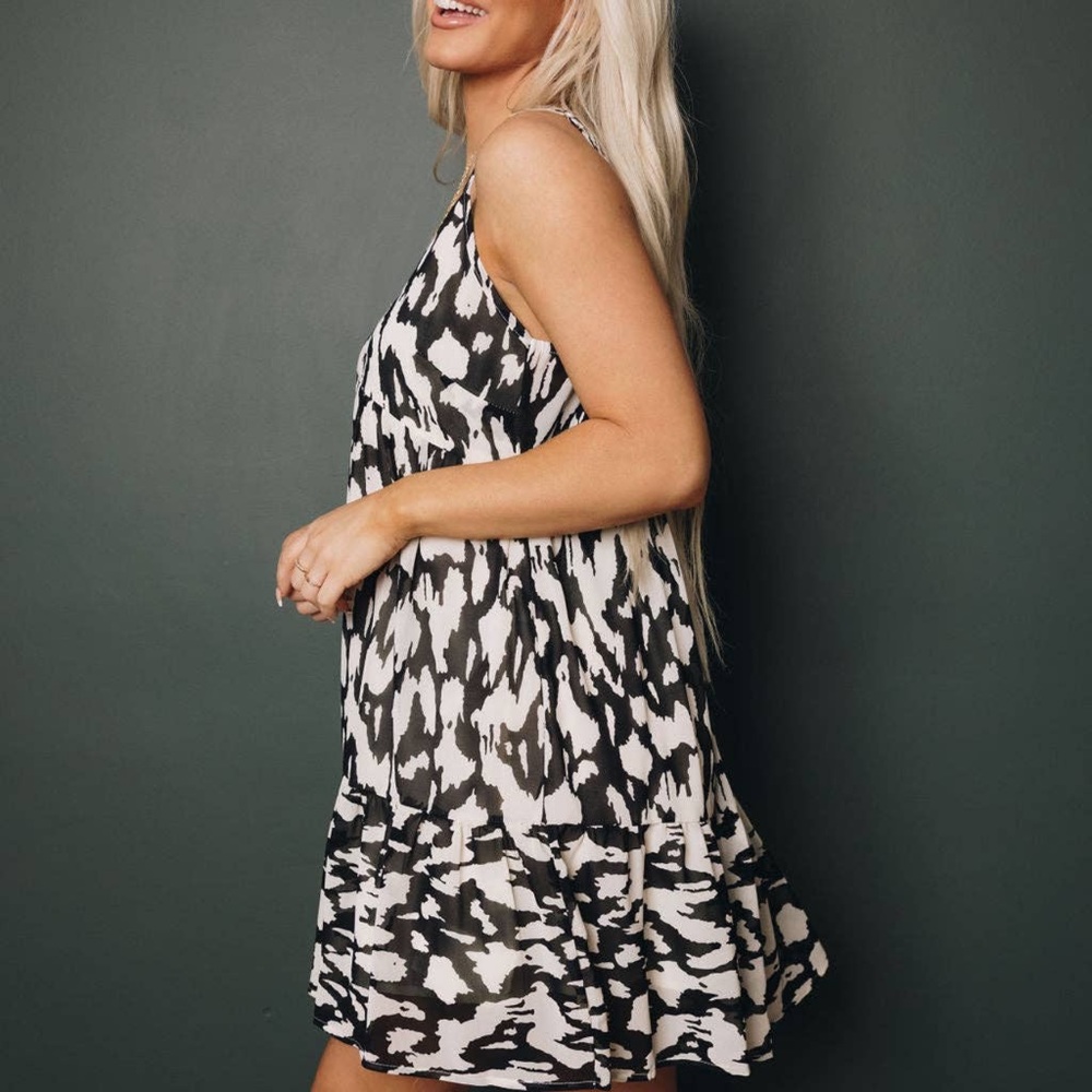 Cami buttoned dress. New in package. Boutique
